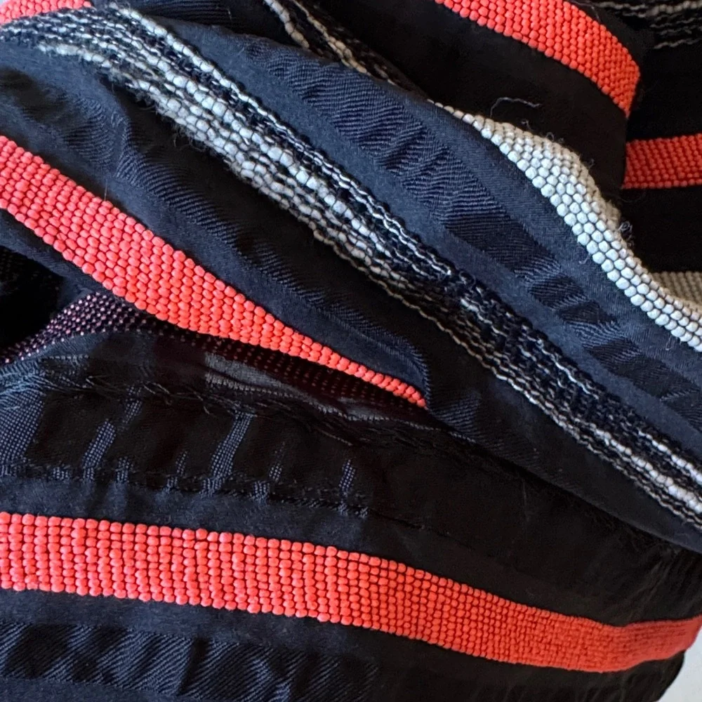 HD in Paris Striped pleats Women's Mini Skirt luxury minimalist Size US 8